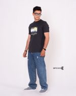 تیشرت پنبه چاپی 1037-1