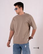 تیشرت بیسیک سرشانه افتاده 1004-1