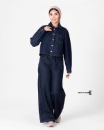 شلوار جین بگ کمرکش 1165
