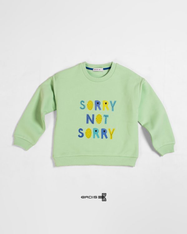 دورس چاپی دخترانه طرح sorry | پوشاک بادیس