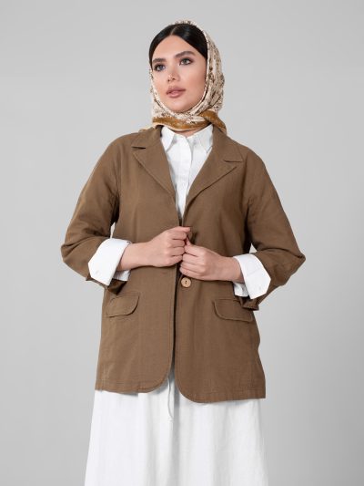 کت لینن زنانه