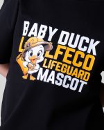 تیشرت پنبه چاپی دخترانه baby duck مشکی