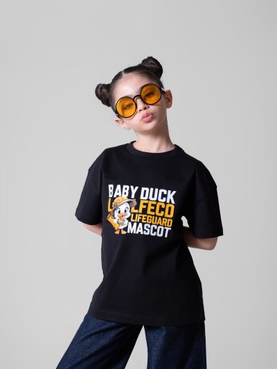 تیشرت پنبه چاپی دخترانه baby duck