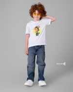تیشرت پنبه چاپی پسرانه طرح boy